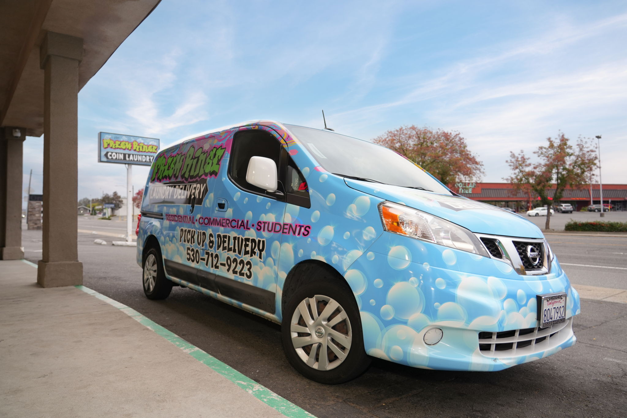Fresh Rinse commercial laundry service — team serving businesses in Oroville