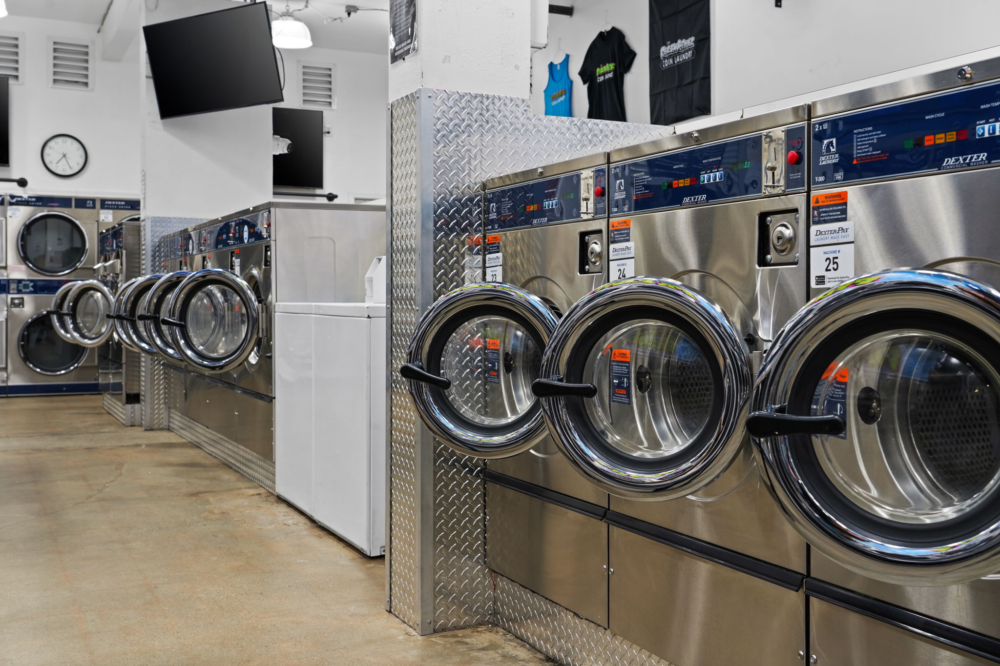 Fresh Rinse Coin Laundry interior — modern machines in Oroville